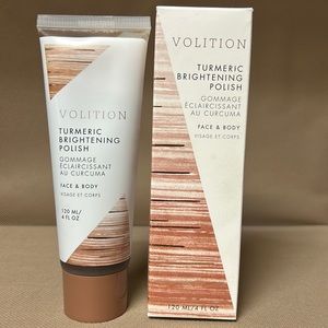 Volition Beauty Turmeric Brightening Polish Face Body
